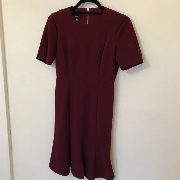 donna morgan fit and flare dress Salwa Fit and Flare Sleeveless Mini Dress main image 0